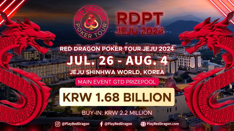 RED DRAGON POKER TOUR JEJU