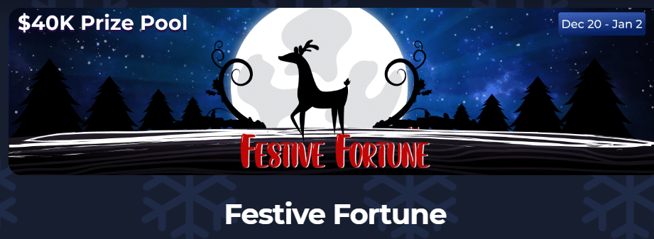 Festive Fortune（賞金総額4万ドル）