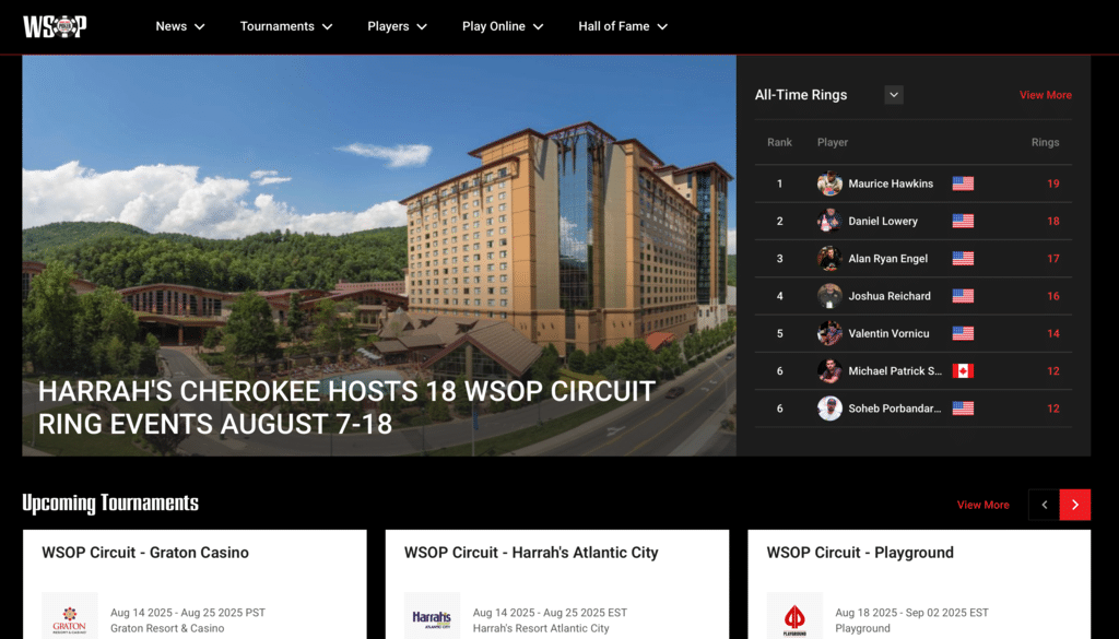 WSOP – ポーカーテキサスホールデム